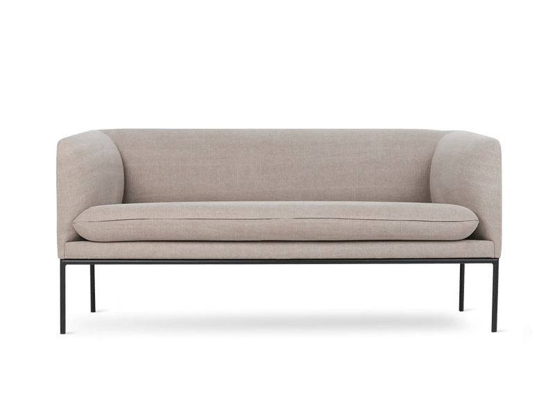 Turn Sofa 2 - Ferm Living Chairs - Hallingdal - Dark Brown - HORNE