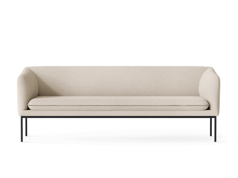 Turn Sofa 3 - Ferm Living Chairs - Hallingdal - Beige - HORNE