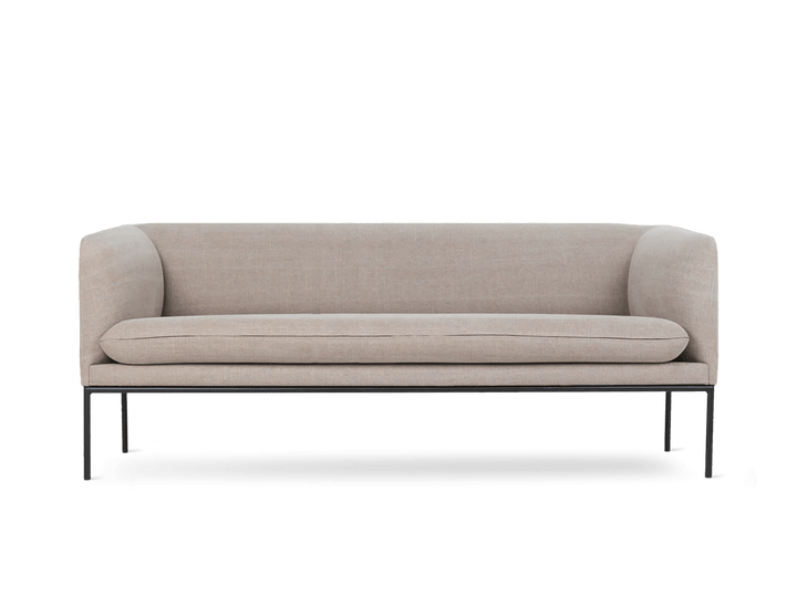 Turn Sofa 3 - Ferm Living Chairs - Cotton Linen - Natural - HORNE