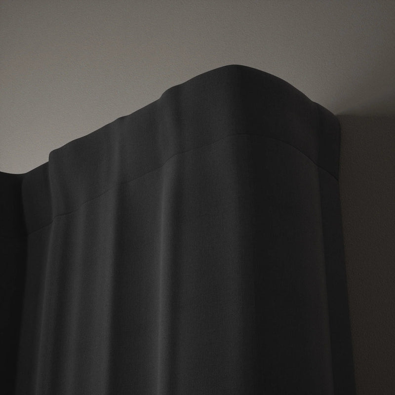 Twilight Double Blackout Curtain Rod - Umbra Bath - Matte-Black - HORNE