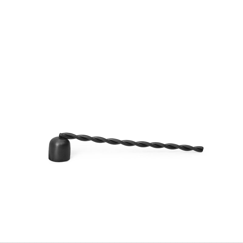 Twist Candle Snuffer - Black Brass