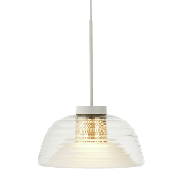 Two - Layer Pendant Lamp - Muuto Pendants - Grey - HORNE