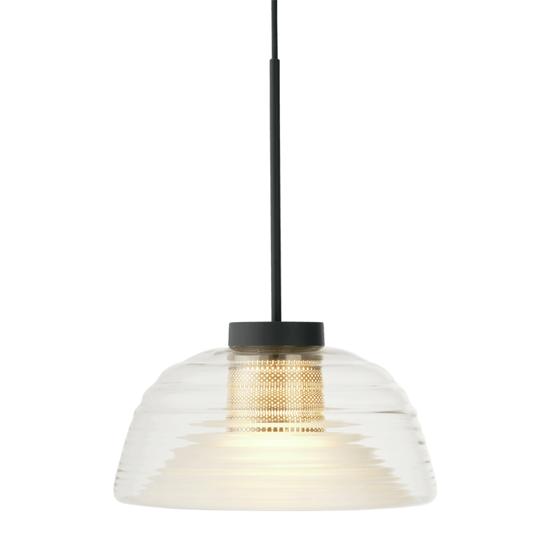 Two - Layer Pendant Lamp - Muuto Pendants - Black - HORNE