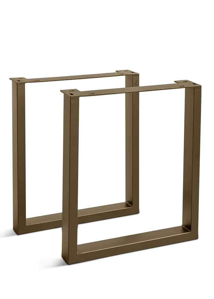 U Dining Table Base - Set of 2 - Urbia Table + Task - Pewter - HORNE