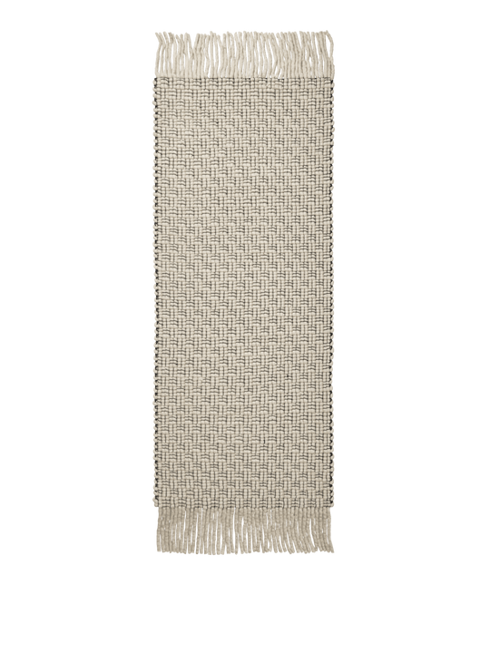 Udo Runner - Off-white/Black - Ferm Living