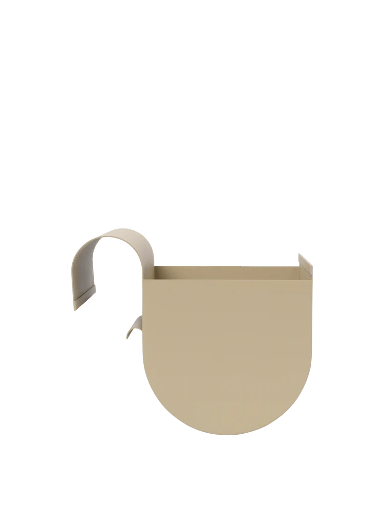 Uma Balcony Box - Ferm Living Pots & Planters - Black - Small - HORNE