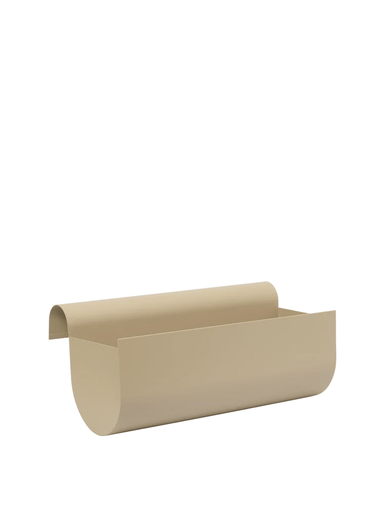 Uma Balcony Box - Ferm Living Pots & Planters - Black - Small - HORNE