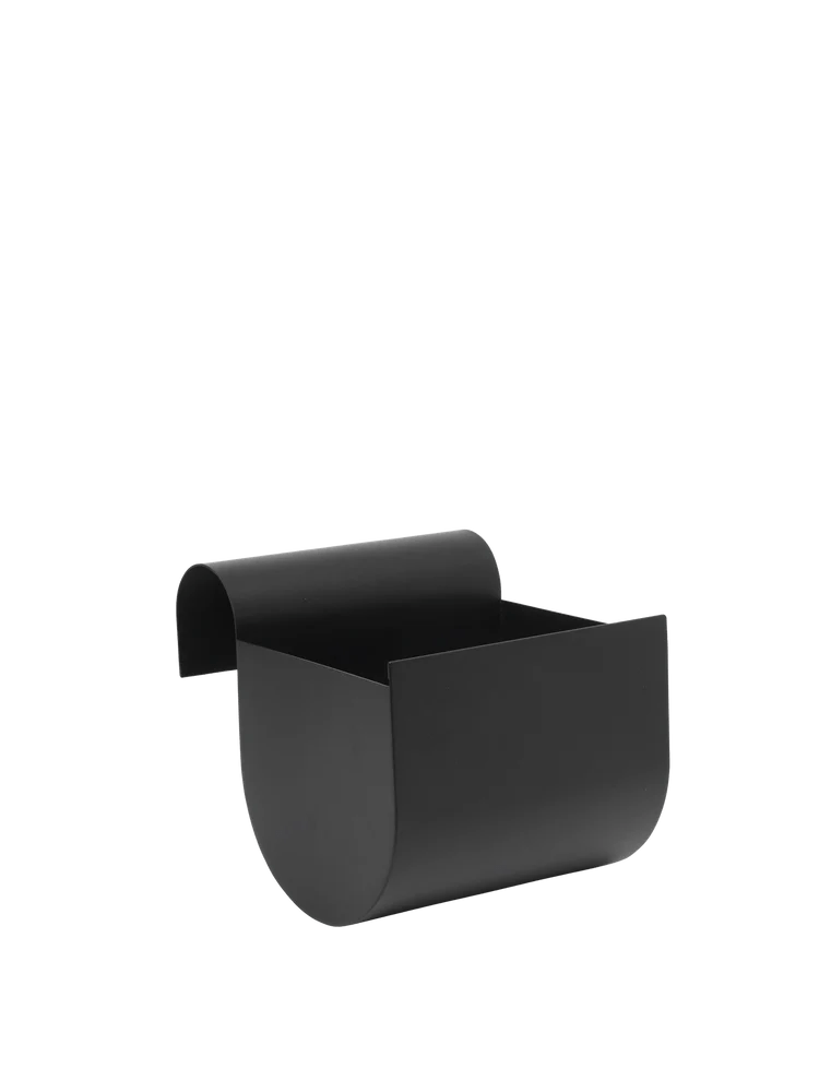 Uma Balcony Box - Ferm Living Pots & Planters - Black - Small - HORNE