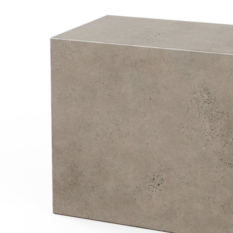 Una Bench - Urbia Stools + Benches + Ottomans - Dark Grey - Small - HORNE