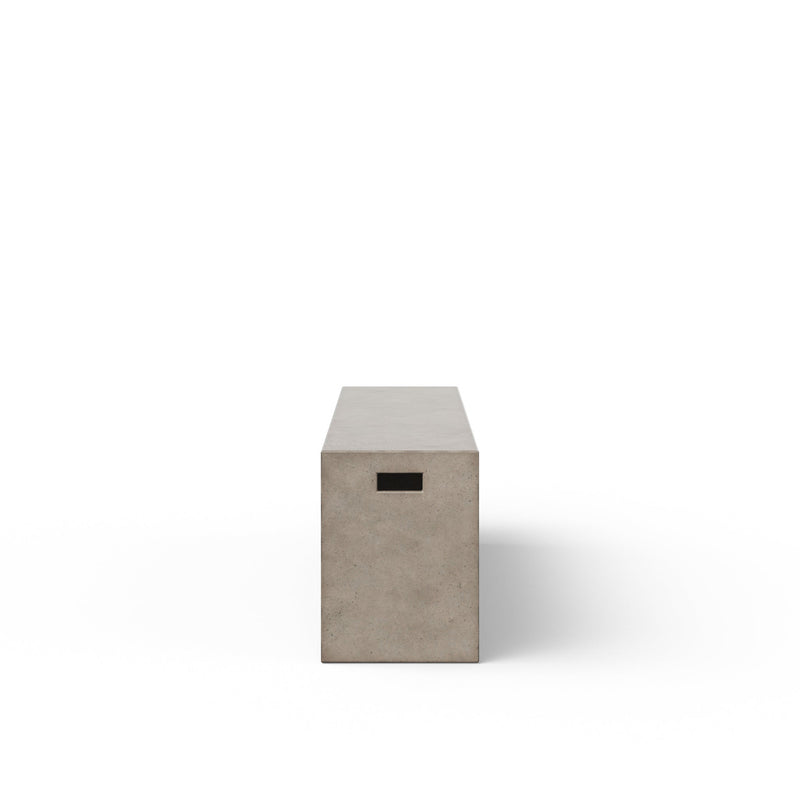 Una Bench - Urbia Stools + Benches + Ottomans - Dark Grey - Small - HORNE