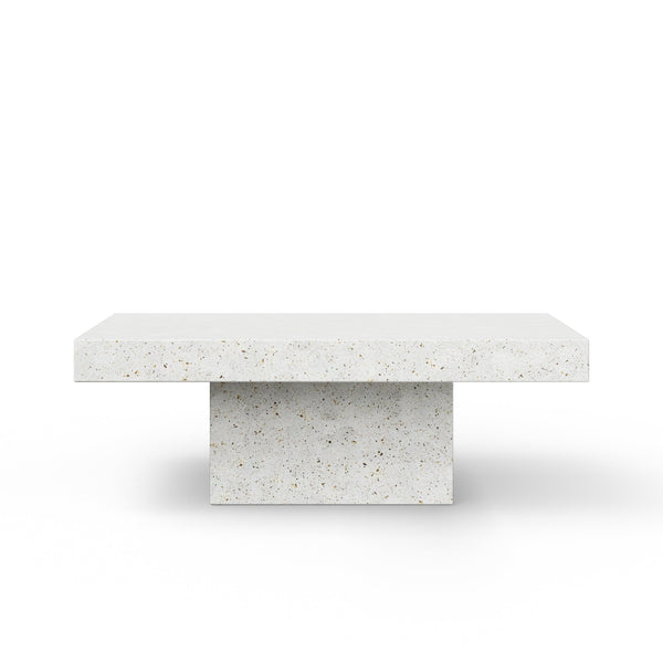 Una Rectangular Coffee Table - Urbia Coffee Tables - Ivory Terrazzo - HORNE