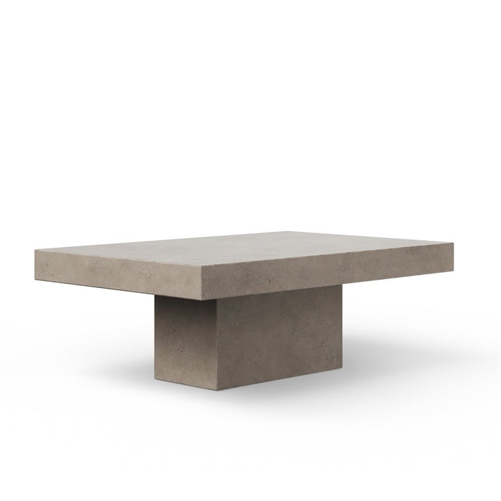 Una Rectangular Coffee Table - Urbia Coffee Tables - Ivory Terrazzo - HORNE