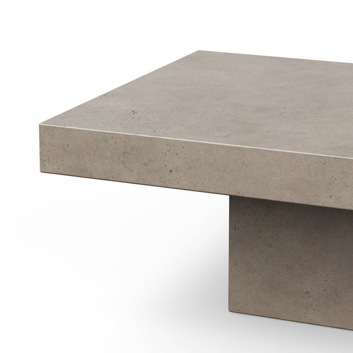Una Rectangular Coffee Table - Urbia Coffee Tables - Ivory Terrazzo - HORNE