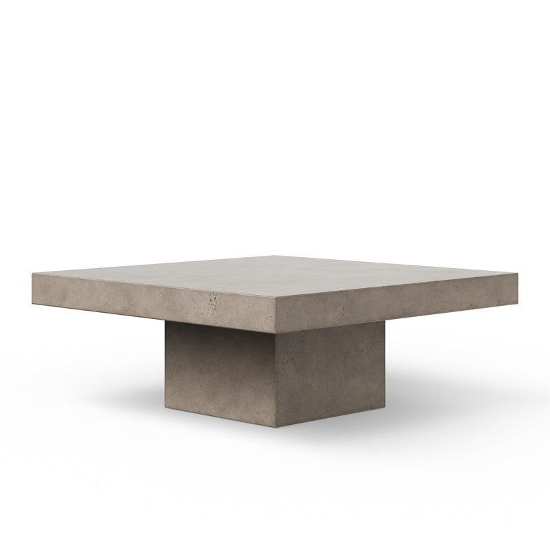 Una Square Coffee Table - Urbia Coffee Tables - Dark Grey - HORNE