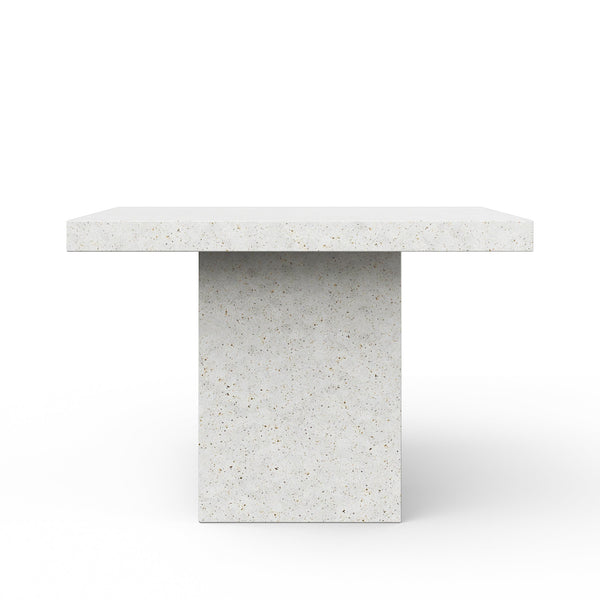 Una Square Table - Counter Height - Urbia Tables - Ivory Terrazzo - HORNE