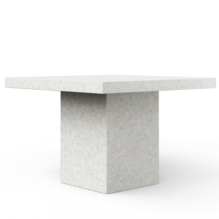 Una Square Table - Counter Height - Urbia Tables - Ivory Terrazzo - HORNE