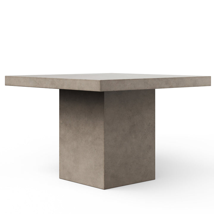 Una Square Table - Counter Height - Urbia Tables - Ivory Terrazzo - HORNE