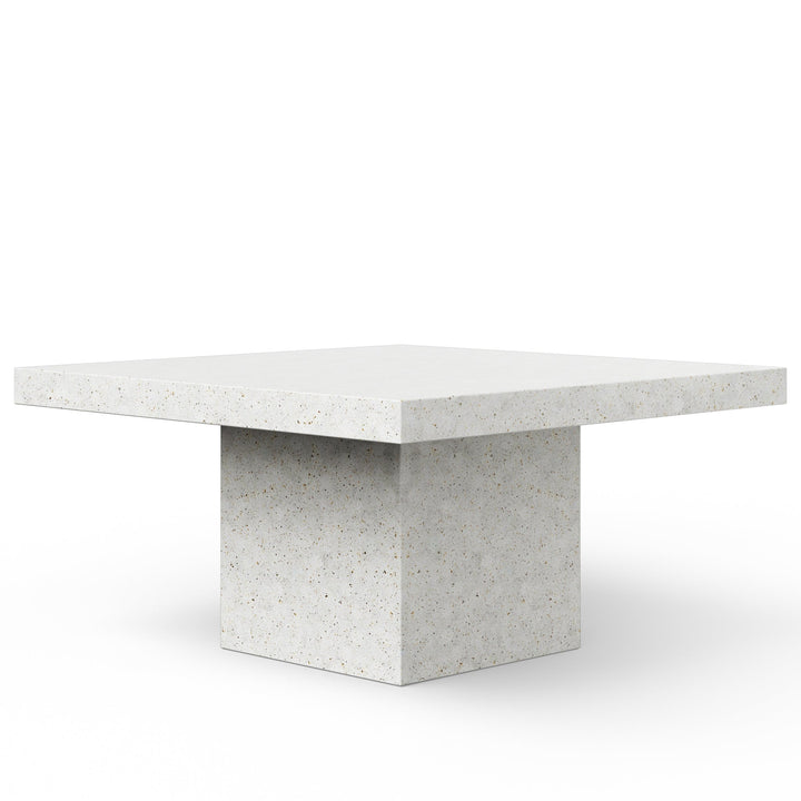 Una Square Table - Dining Height - Urbia Tables - Ivory Terrazzo - HORNE