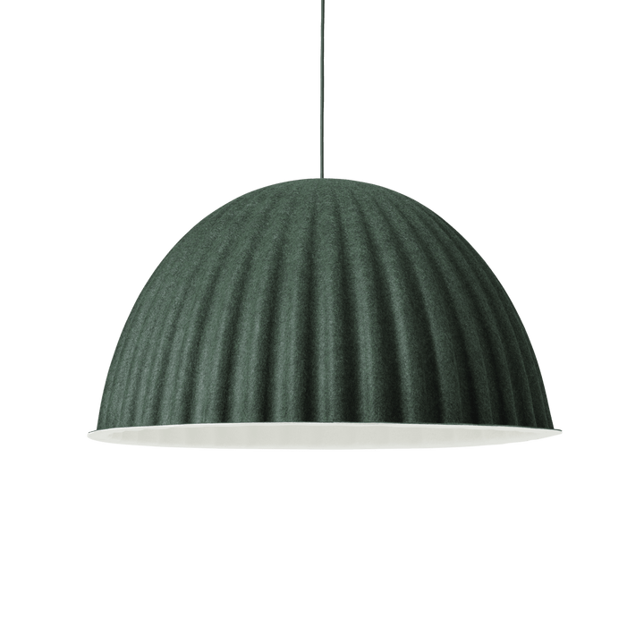 Under The Bell Pendant Lamp - Muuto Pendants - Large - Dark Green - HORNE
