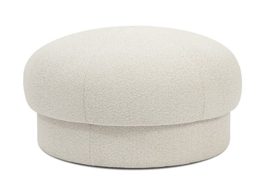 Uno Pouf - Design House Stockholm Stools + Benches + Ottomans - Cream - 94 Cm - HORNE