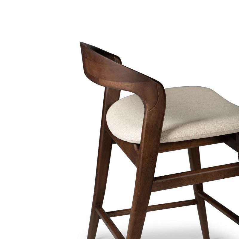 Velma Counter Stool - Urbia Chairs - Crafted Glaze Nevoa - HORNE