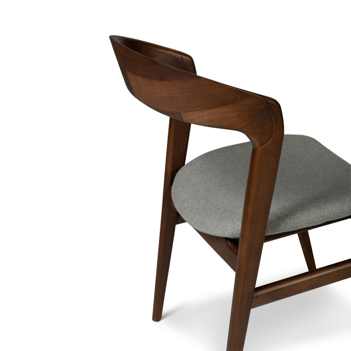 Velma Side Chair - Urbia Chairs - Medley Ivory Nogal - HORNE