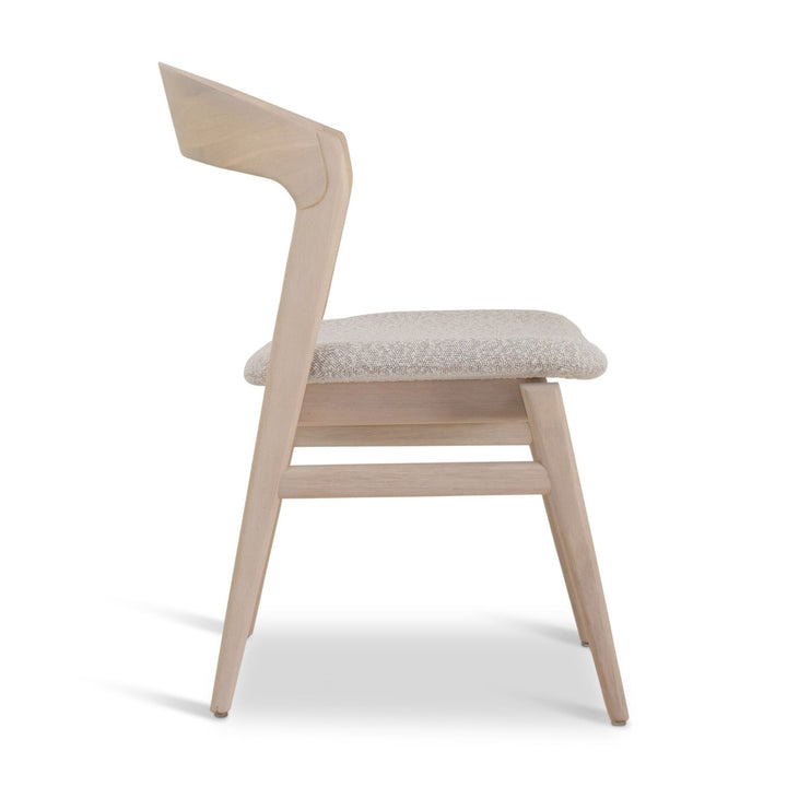 Velma Side Chair - Urbia Chairs - Medley Ivory Nogal - HORNE