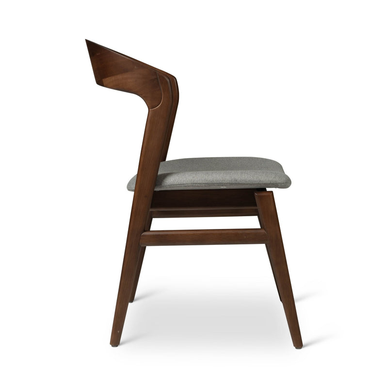 Velma Side Chair - Urbia Chairs - Crafted Glaze Nevoa - HORNE