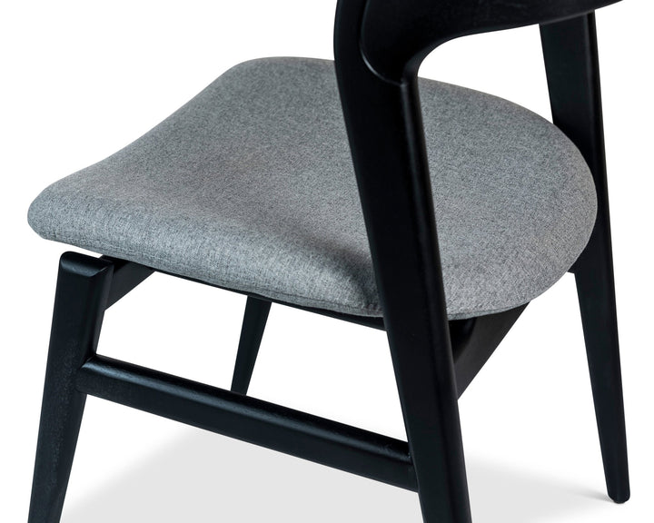 Velma Side Chair - Urbia Chairs - Medley Ivory Nogal - HORNE