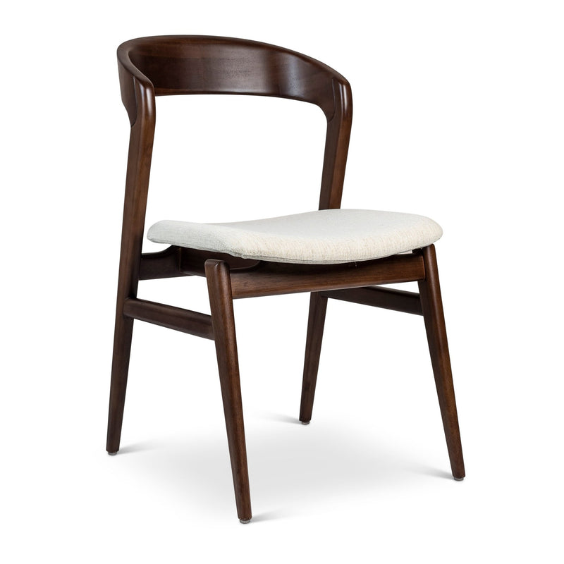 Velma Side Chair - Urbia Chairs - Crafted Glaze Nevoa - HORNE