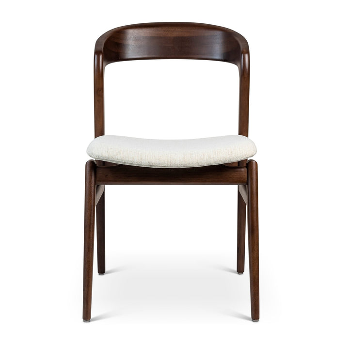 Velma Side Chair - Urbia Chairs - Medley Ivory Nogal - HORNE