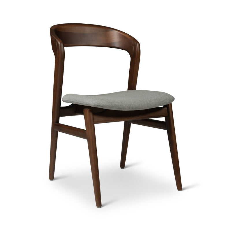 Velma Side Chair - Urbia Chairs - Crafted Glaze Nevoa - HORNE