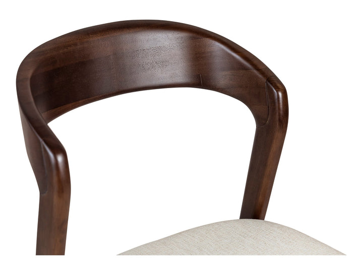 Velma Side Chair - Urbia Chairs - Medley Ivory Nogal - HORNE