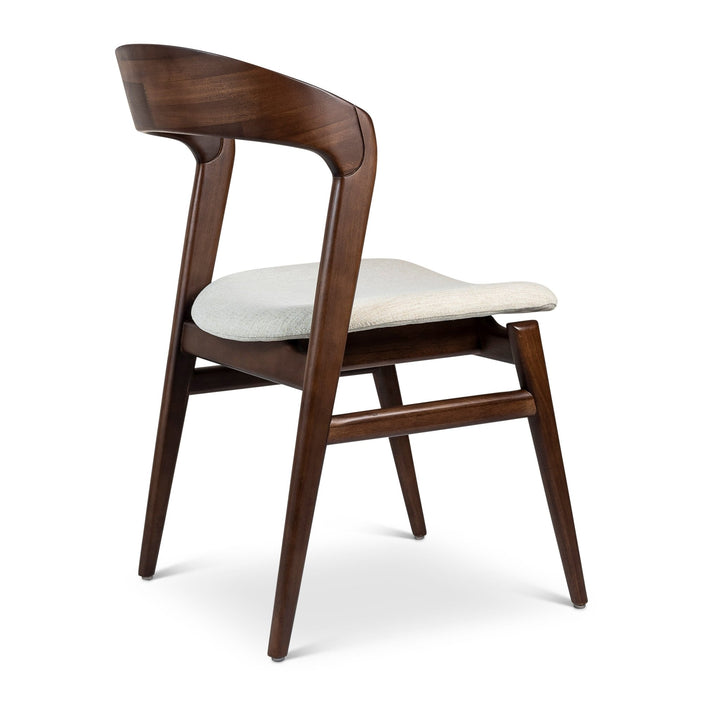 Velma Side Chair - Urbia Chairs - Medley Ivory Nogal - HORNE
