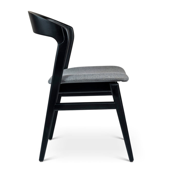 Velma Side Chair - Urbia Chairs - Medley Ivory Nogal - HORNE