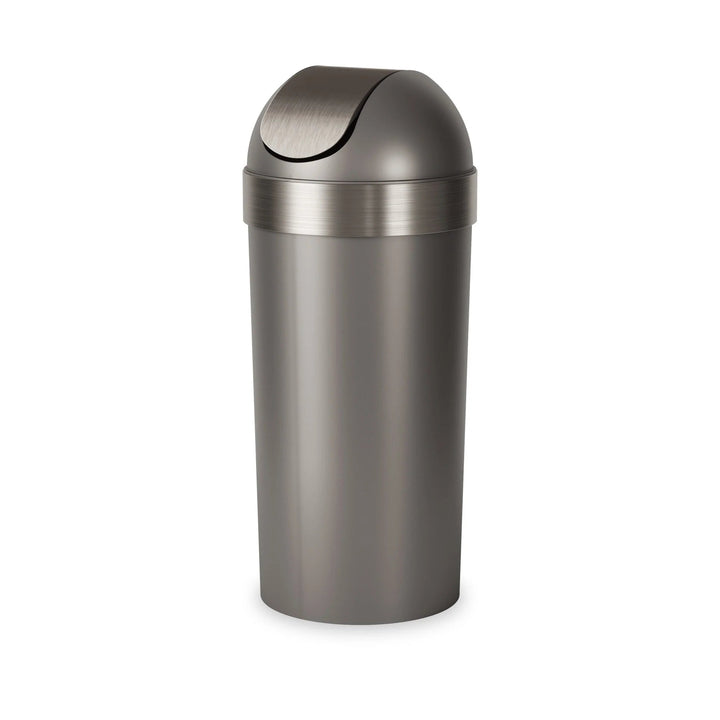 Venti Trash Can - Umbra Storage + Organization - Pewter - HORNE