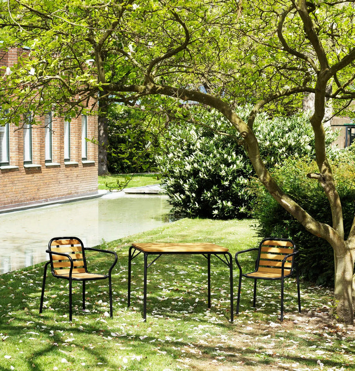 Vig Armchair Wood - Normann Copenhagen Outdoor Seating - Dark Green - HORNE