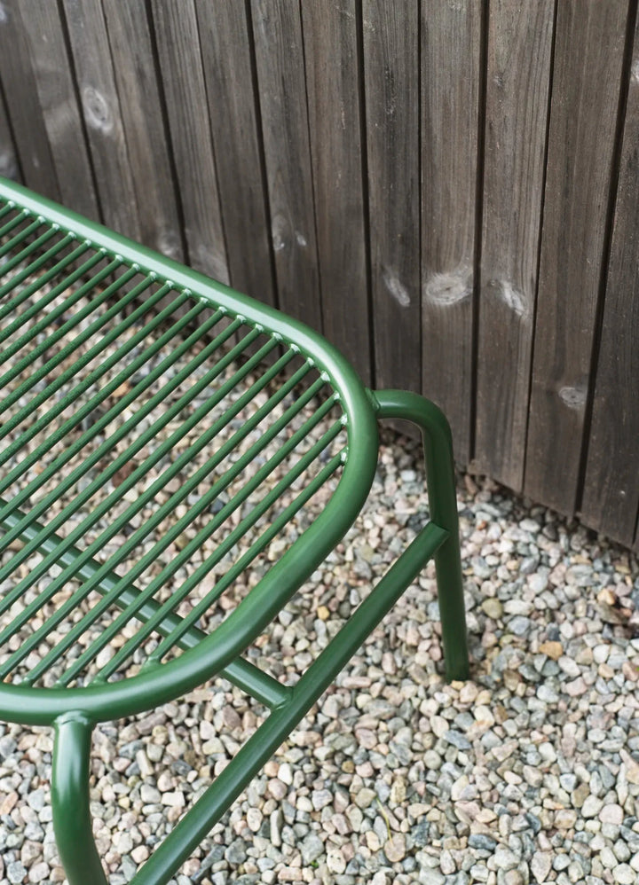 Vig Bench - Normann Copenhagen Outdoor Seating - Dark Green - HORNE