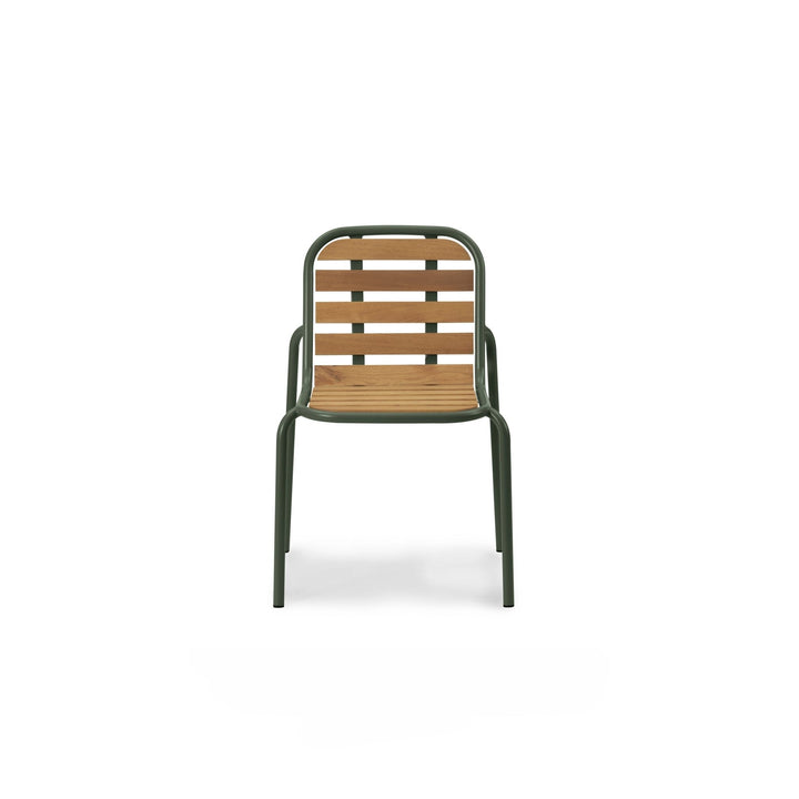 Vig Chair Wood - Normann Copenhagen Outdoor Seating - Dark Green - HORNE