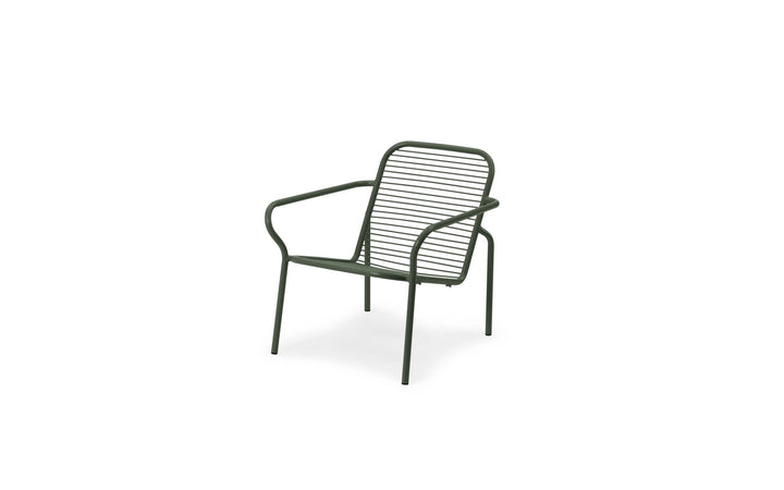 Vig Lounge Chair - Normann Copenhagen Outdoor Seating - Dark Green - HORNE