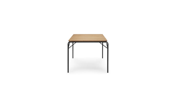 Vig Table Wood - Normann Copenhagen Outdoor Tables - Vig Table 90 x 200 cm Wood - Vig Table 90 x 200 cm Robinia - Black - HORNE
