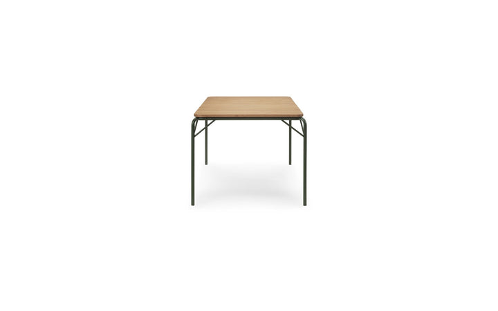 Vig Table Wood - Normann Copenhagen Outdoor Tables - Vig Table 90 x 200 cm Wood - Vig Table 90 x 200 cm Robinia - Dark Green - HORNE