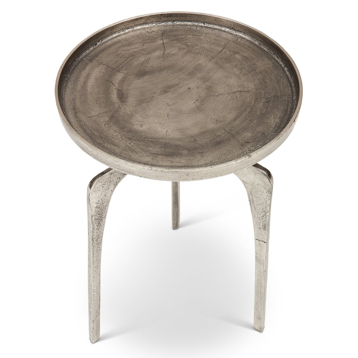 Vinya End Table - Urbia Table + Task - Antique Brass - HORNE