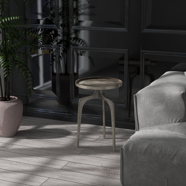 Vinya End Table - Urbia Table + Task - Antique Brass - HORNE