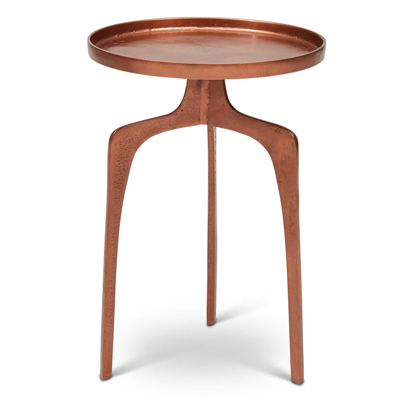 Vinya End Table - Urbia Table + Task - Antique Brass - HORNE