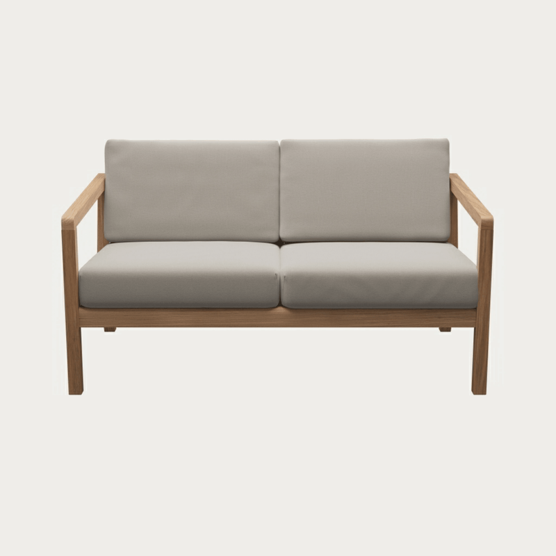 Virkelyst Sofa - Skagerak by Fritz Hansen - Outdoor Furniture - Teak / Ash - HORNE