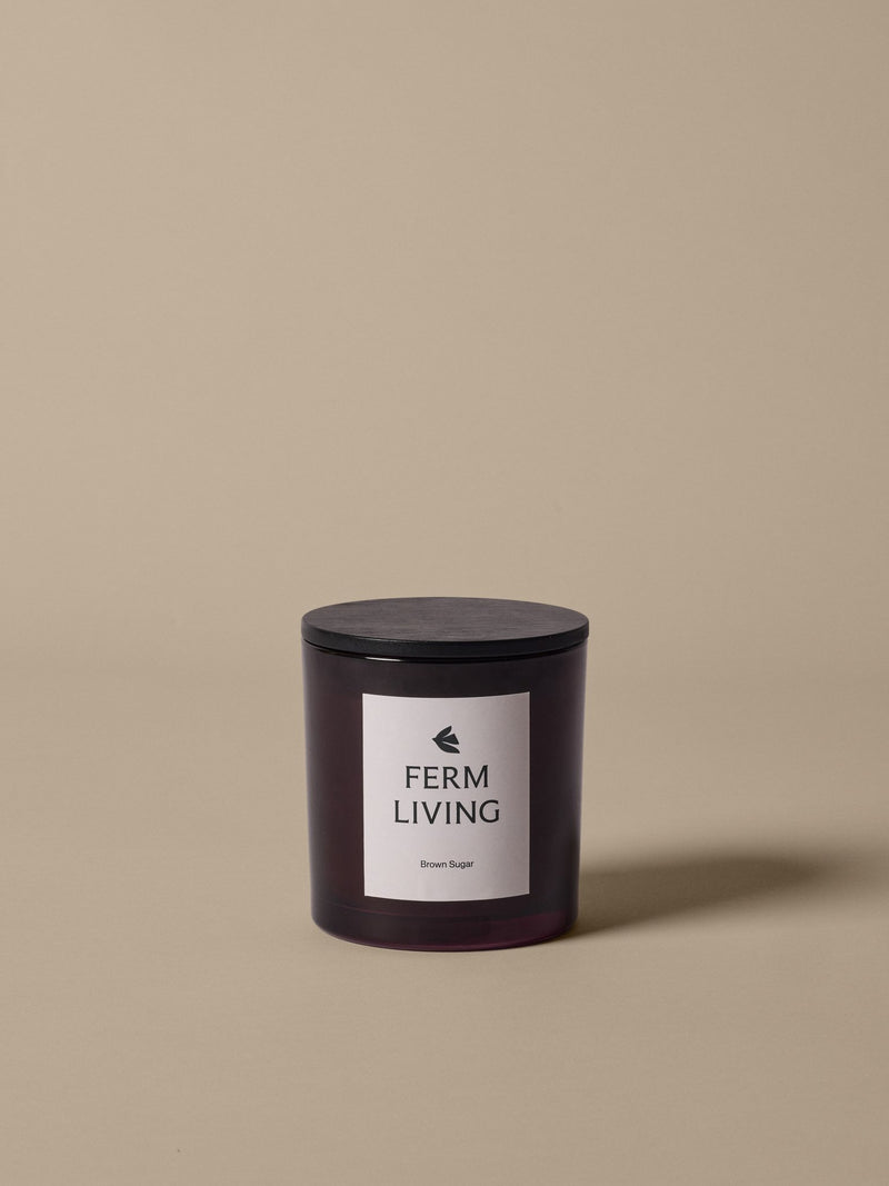 Vitto Scented Candle - H10 - Ferm Living Candle Holders - Dark Grape - HORNE