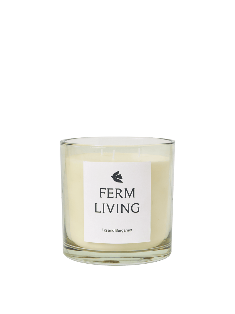 Vitto Scented Candle - H12 - Ferm Living Candle Holders - Dark Grape - HORNE