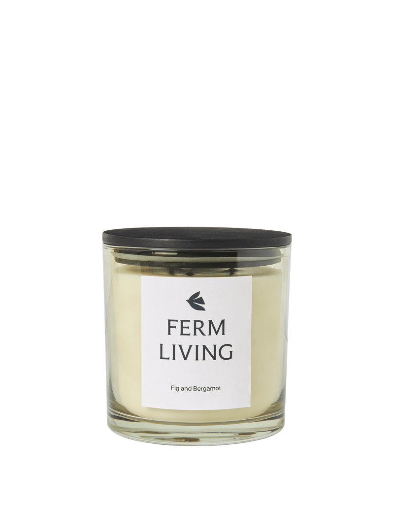 Vitto Scented Candle - H12 - Ferm Living Candle Holders - Dark Grape - HORNE