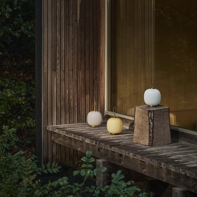 VL 45 Radiohus Portable Lamp - Louis Poulsen Table + Task - White Opal - HORNE